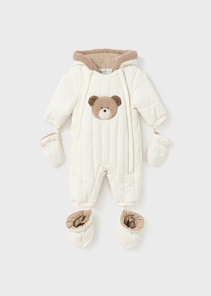 Mayoral baby snowsuit best sale