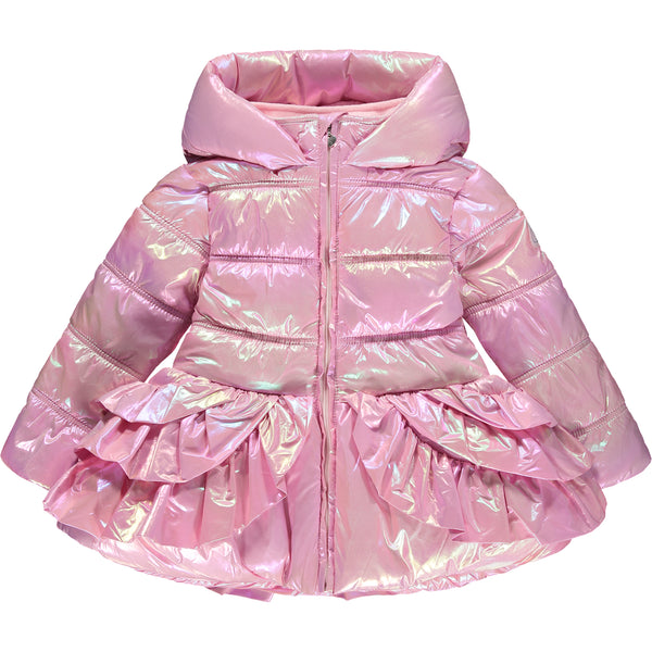 AW23 ADee AMY Pink Shimmer Frill Jacket / Coat