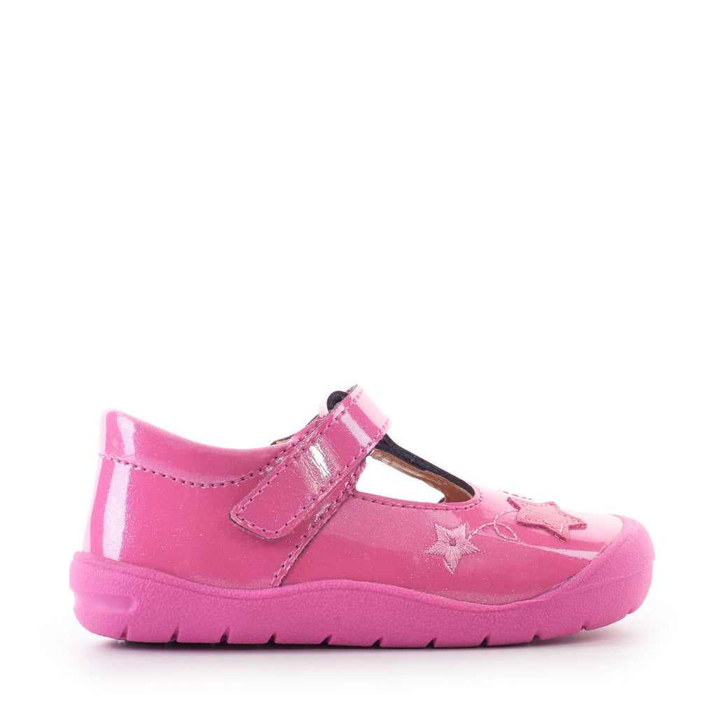 Start-Rite SPARKLE Rose Pink Glitter Patent Shoes