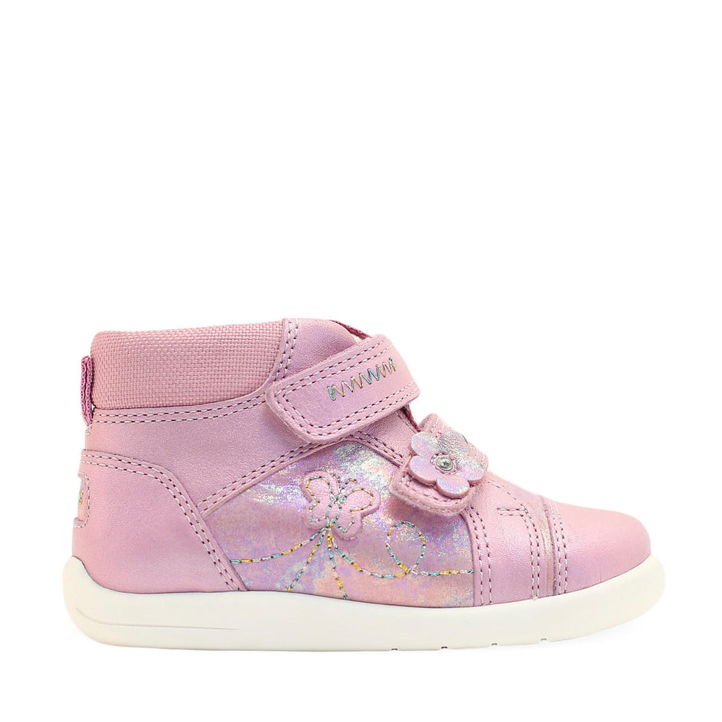 Start-Rite DAYDREAM Pink Iridescent Leather Shoes