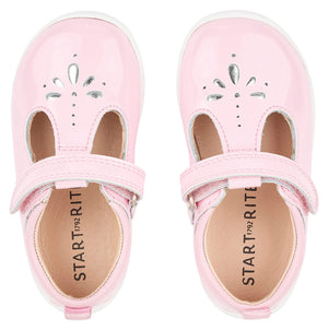 Start-Rite PUZZLE Pale Pink Glitter Patent Shoes