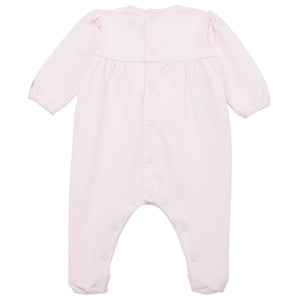 AW24 Emile Et Rose HARRIET Pale Pink & White Floral Babygrow