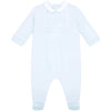 SS25 Emile Et Rose JUSTIN Pale Blue & White Diamond Babygrow