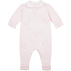 SS25 Emile Et Rose JENNA Pale Pink Floral Hearts Babygrow