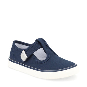 Start-Rite TREASURE Navy Canvas Shoes