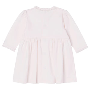 AW24 Emile Et Rose HANNAH Pale Pink Floral Embroidered Dress