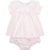 SS25 Emile Et Rose JANAIS Pale Pink Frilly Dress & Knickers Set