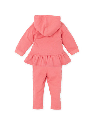 AW24 Agatha Ruiz De La Prada Pink Heart Zip Tracksuit