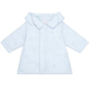 SS25 Emile Et Rose JOEY Pale Blue Embroidered Teddies Hooded Jacket