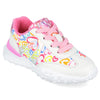 SS25 Agatha Ruiz De La Prada White Multicoloured Hearts Logo Trainers