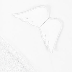 AW24 Baby Gi White Angel Wings Towel