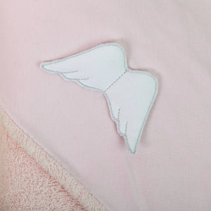 AW24 Baby Gi Pale Pink Angel Wings Towel