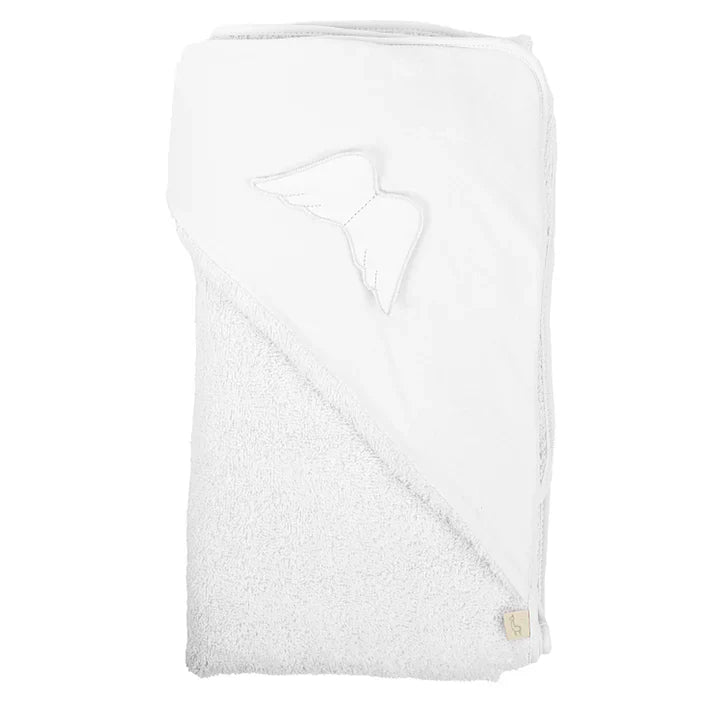 AW24 Baby Gi White Angel Wings Towel