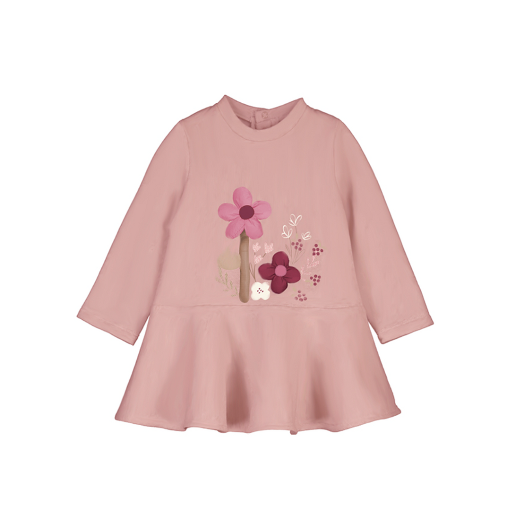 AW24 Mayoral Pink Floral Dress