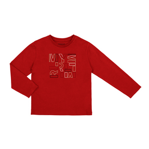 AW24 Mayoral Red Logo T-Shirt