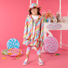 SS25 ADee DAPHNE Multicoloured Striped Raincoat