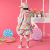 SS25 ADee DAPHNE Multicoloured Striped Raincoat