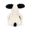 Jellycat Bashful Black & Cream Puppy Medium Soft Toy