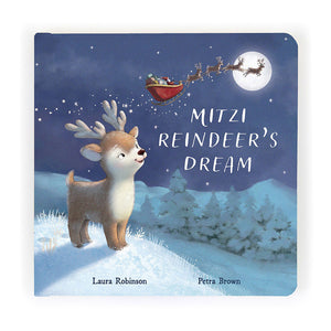 Jellycat Christmas 'Mitzi Reindeer's Dream' Book