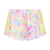 SS25 Bonini SPARK Multicoloured Swirl Print Sport Shorts