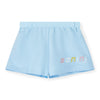 SS25 Bonini MOVE Blue Multicoloured Logo Sport Shorts