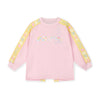 SS25 Bonini GROOVE Pink Multicoloured Swirl Logo Sweatshirt