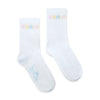 SS25 Bonini TWIRL White Sport Socks