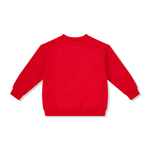 AW24 Bonini VICTORY Red Letter Print Sweatshirt