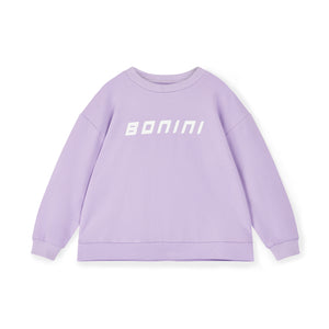 SS25 Bonini ASPIRE Lilac & White Logo Sweatshirt