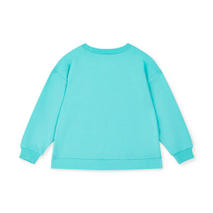 SS25 Bonini ASPIRE Mint & White Logo Sweatshirt