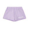 SS25 Bonini ASPIRE Lilac & White Logo Sweat Shorts