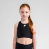 Bonini Core ASPIRE Black Crop Sport Top