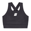 AW24 Bonini ASPIRE Black Crop Sport Top