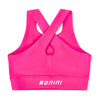 SS25 Bonini ASPIRE Hot Pink Crop Sport Top