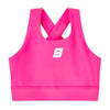 AW24 Bonini ASPIRE Hot Pink Crop Sport Top