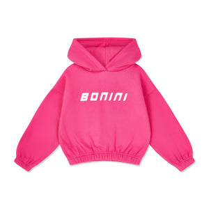 Bonini Core ASPIRE Hot Pink Logo Hoody