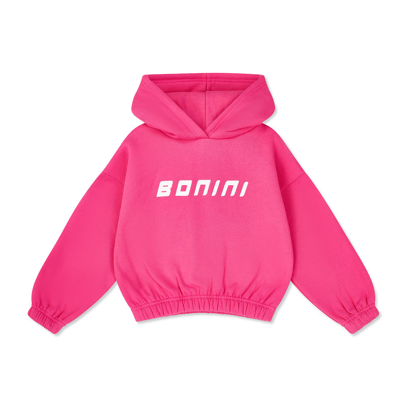 Bonini Core ASPIRE Hot Pink Logo Hoody