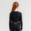 AW24 Bonini ASPIRE Black Long Sleeve Sport Top