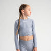 AW24 Bonini ASPIRE Grey Long Sleeve Sport Top