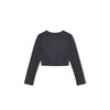 AW24 Bonini ASPIRE Black Long Sleeve Sport Top