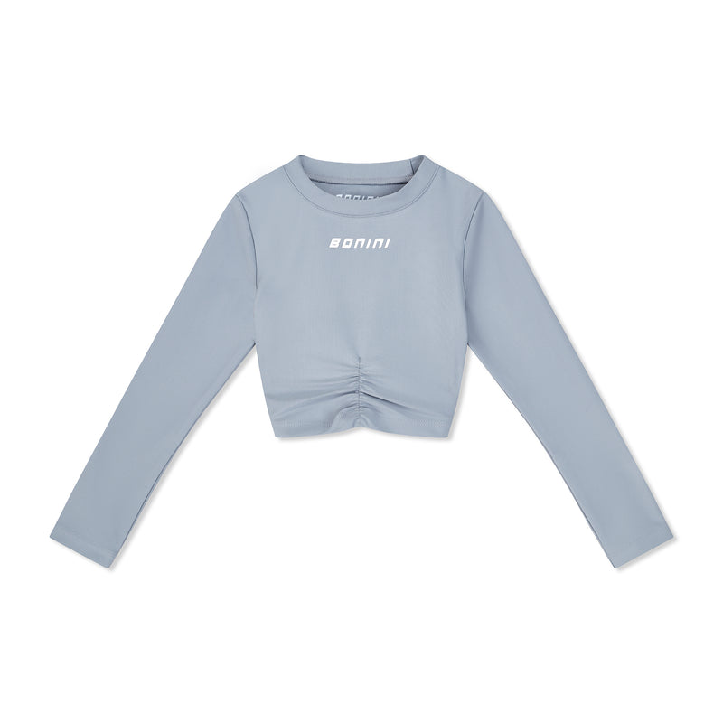 Bonini Core ASPIRE Grey Long Sleeve Sport Top