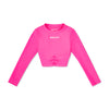 Bonini Core ASPIRE Hot Pink Long Sleeve Sport Top