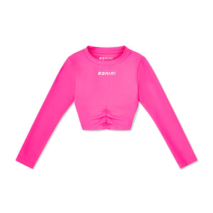 Bonini Core ASPIRE Hot Pink Long Sleeve Sport Top