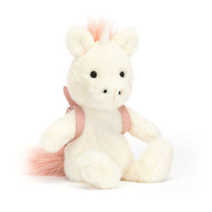 Jellycat Backpack Unicorn Soft Toy