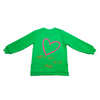 AW24 Agatha Ruiz De La Prada Green & Pink Symbols Strawberry Pattern Legging Set