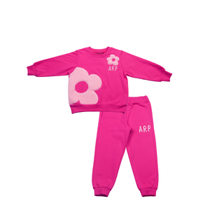 AW24 Agatha Ruiz De La Prada Pink Floral Logo Tracksuit