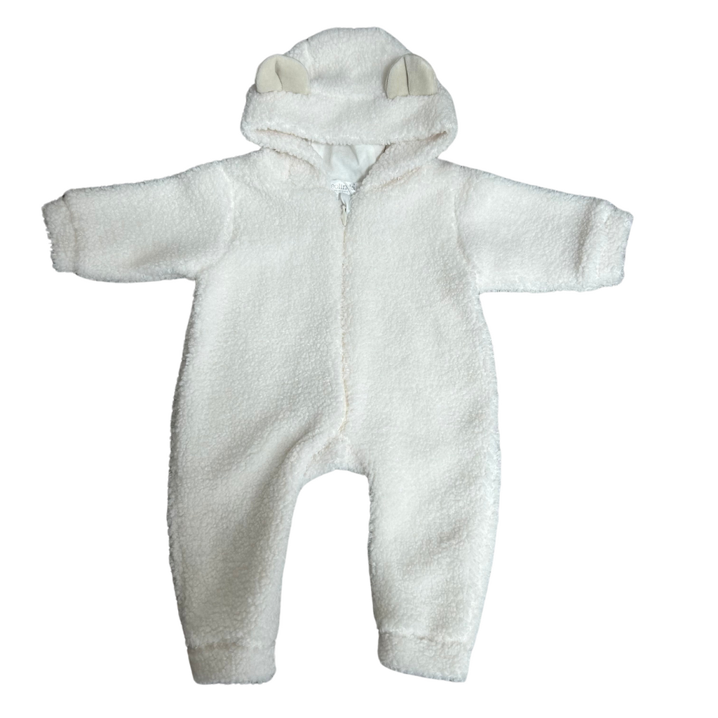 AW24 Deolinda White Sheep Hooded Onesie