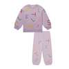 AW24 Stella McCartney Lilac Multicoloured Letters Logo Tracksuit