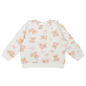 AW24 Little A GISELLE Snow White Bear Print Tracksuit