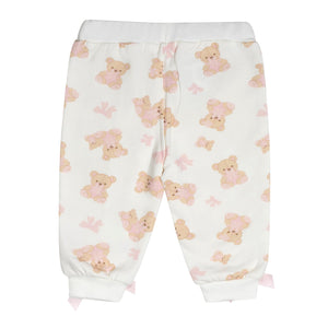 AW24 Little A GISELLE Snow White Bear Print Tracksuit